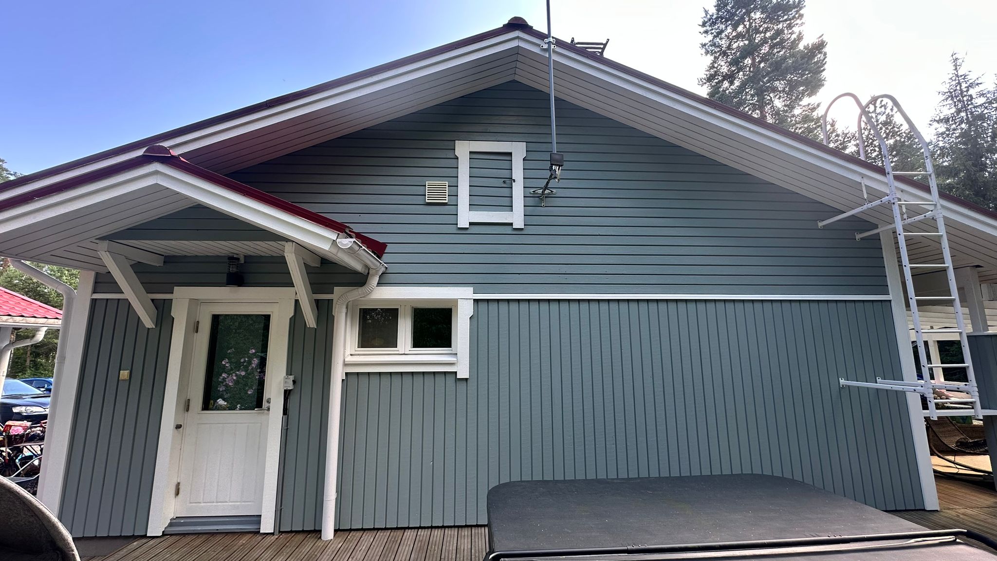 Valmis maalausprojekti – tasainen ja kaunis lopputulos